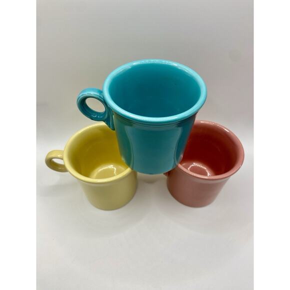 Set Fiesta Homer Laughlin Warner Bros Looney Tunes Porky Sylvester Daffy Mugs - Picture 6 of 7